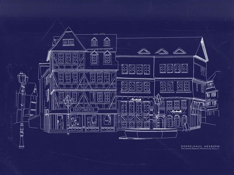 Doppelhaus - Blaupausen Serie