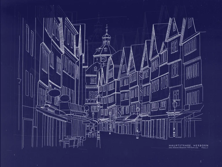 Hauptstrasse - Blaupausen Serie