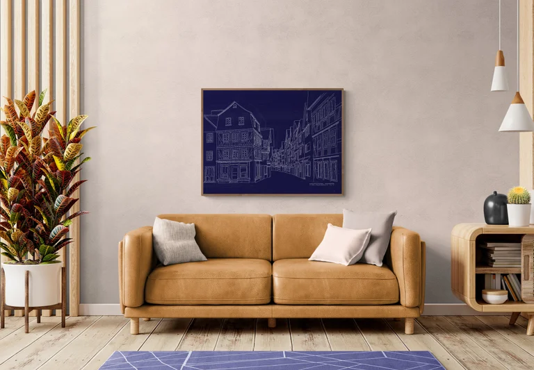 Hauptstrasse Eingang - Wohnzimmer