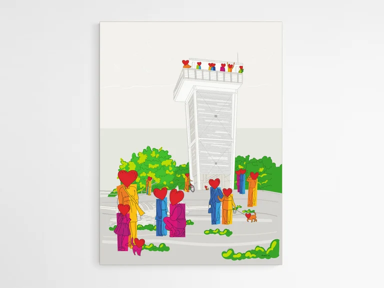 Aussichtsturm - Herzlich Bunt Serie