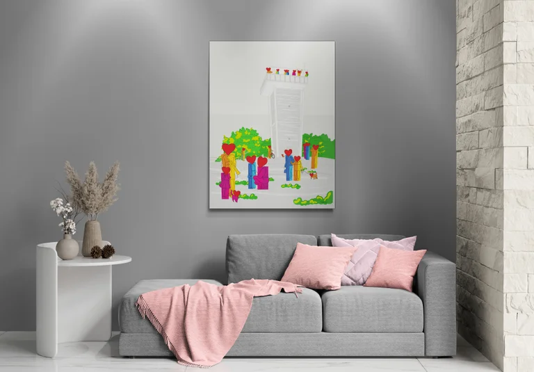 Aussichtsturm - Wohnzimmer