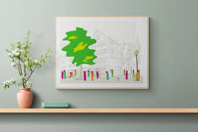 Kornmarkt II - Über Regal