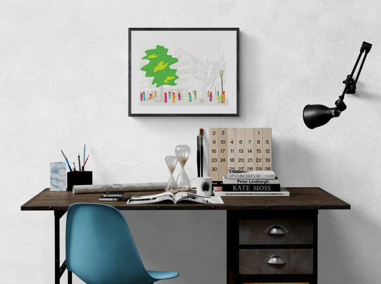 Kornmarkt - Schreibtisch