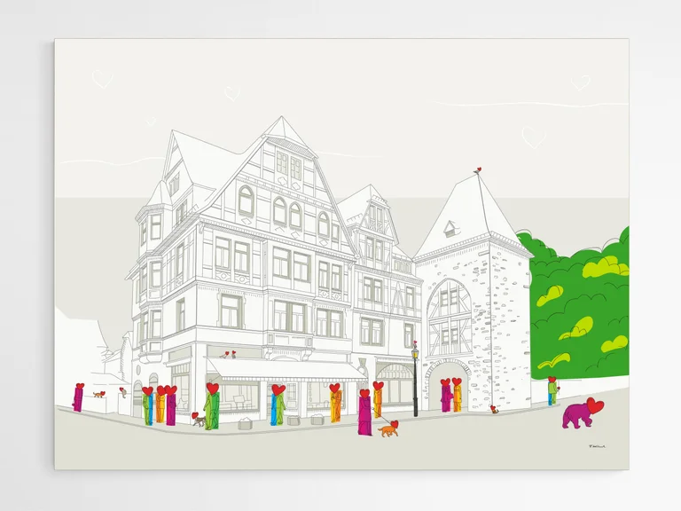 Leonhardsturm - Leinwand