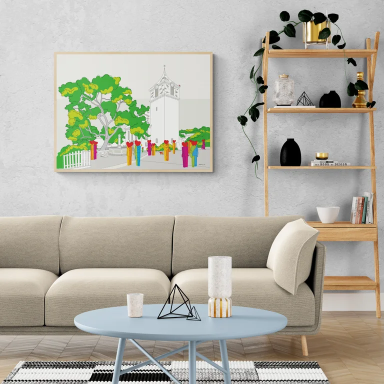 Seelbach Kirche - Wohnzimmer II