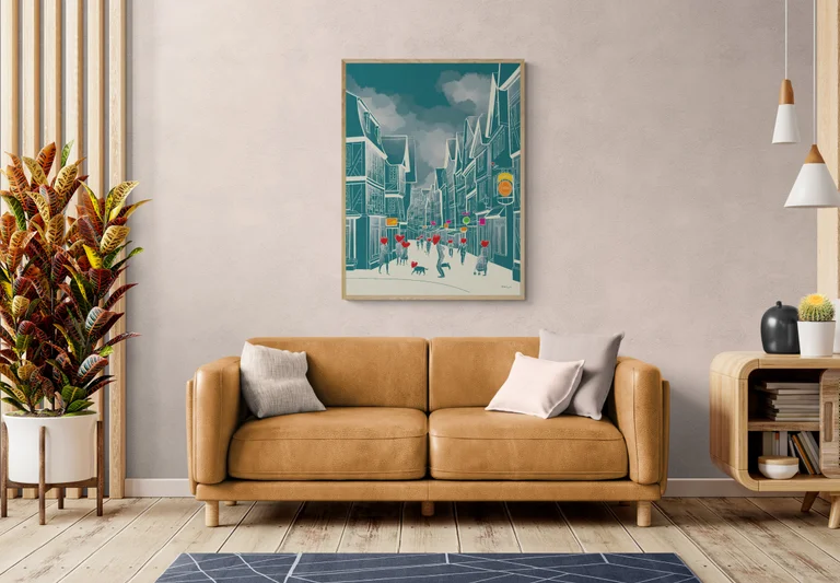 Hauptstrasse Nordeingang - Wohnzimmer II