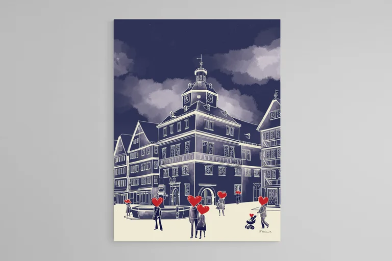 Marktplatz Rathaus - Hauptmotiv